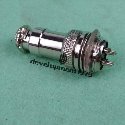 1PCs 1 4Pin Male Female Panel Chassis Harness AC-DC Power Connector Kit #to