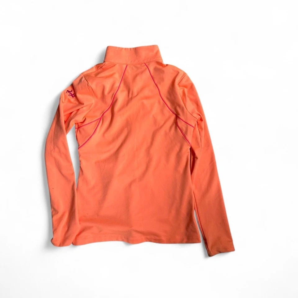 Under Armour Orange Lightweight Full Zip-Up Jacket, Medium - Image 2 of 4