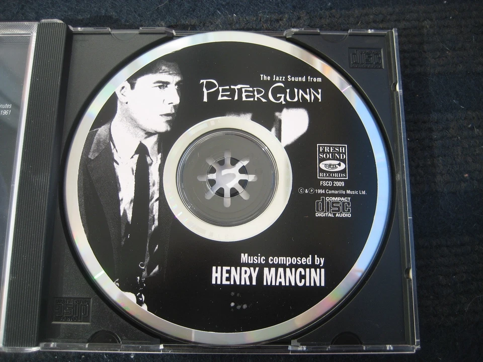 CD The Jazz Sound from PETER GUNN Music composed by HENRY MANCINI Neuwertig - Bild 2 von 4