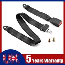 Extra Long 2 Point Lap Seat Belt for Motorhome Adjustable Safety Strap polyester