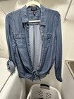 Jones of New York women’s Jean shirt L long or 3/4 sleeve