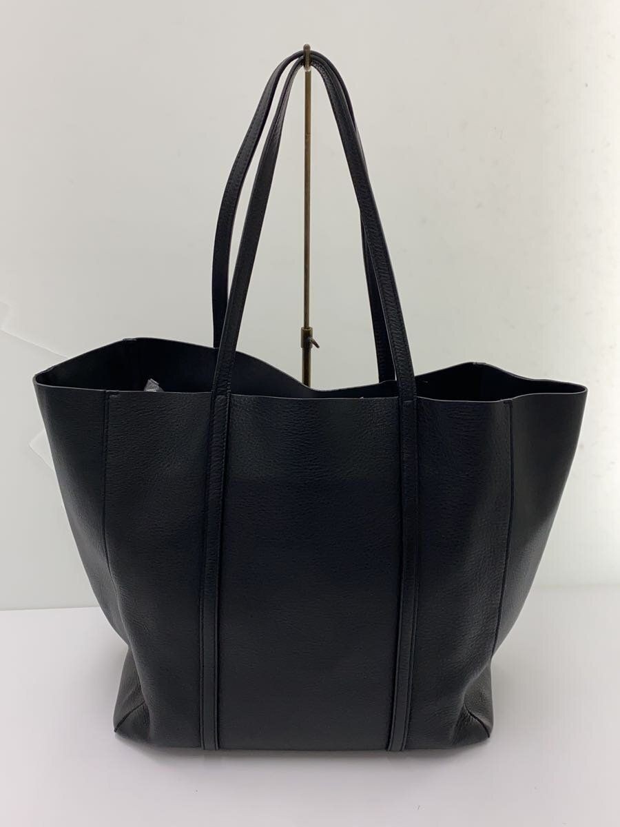 バッグ Balenciaga Archive Leather Tote Bag Blk BALENCIAGA tote bag leather Black 551812 1000 V 0021