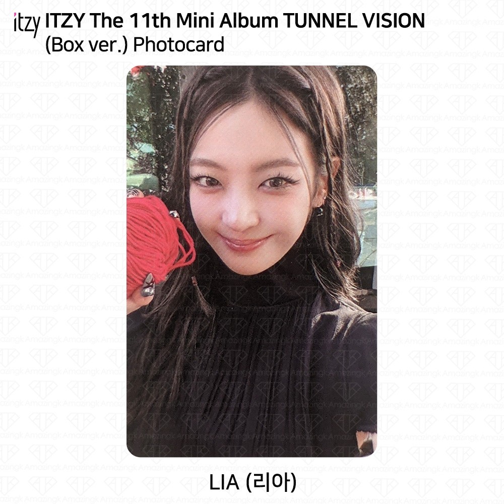 ITZY The 11th Mini Album TUNNEL VISION Official Photocard Goods