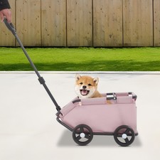 Dog Stroller Folding Dog Cart Pet Stroller For Travelling Pet Cart Freestanding