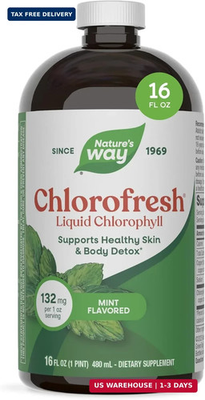 #ad Nature#x27;s Way Chlorofresh Liquid Chlorophyll Chlorophyllin Copper Complex Inter $11.59