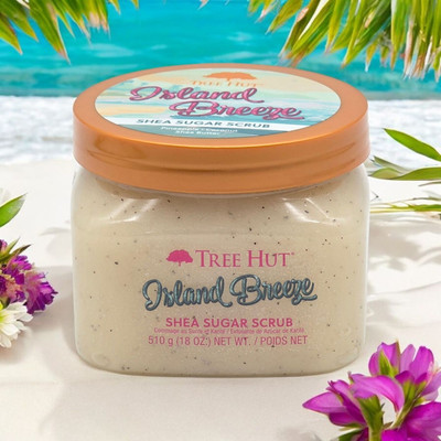 Tree Hut Island Breeze Shea Sugar Scrub 18oz