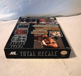 Total Recall (Nintendo, NES 1990) CIB Completo Casi Como Nuevo Alta Calidad