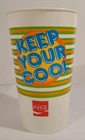 LARGE VINTAGE BURGER CHEF COCA COLA PLASTIC DRINKING CUP VERY CLEAN