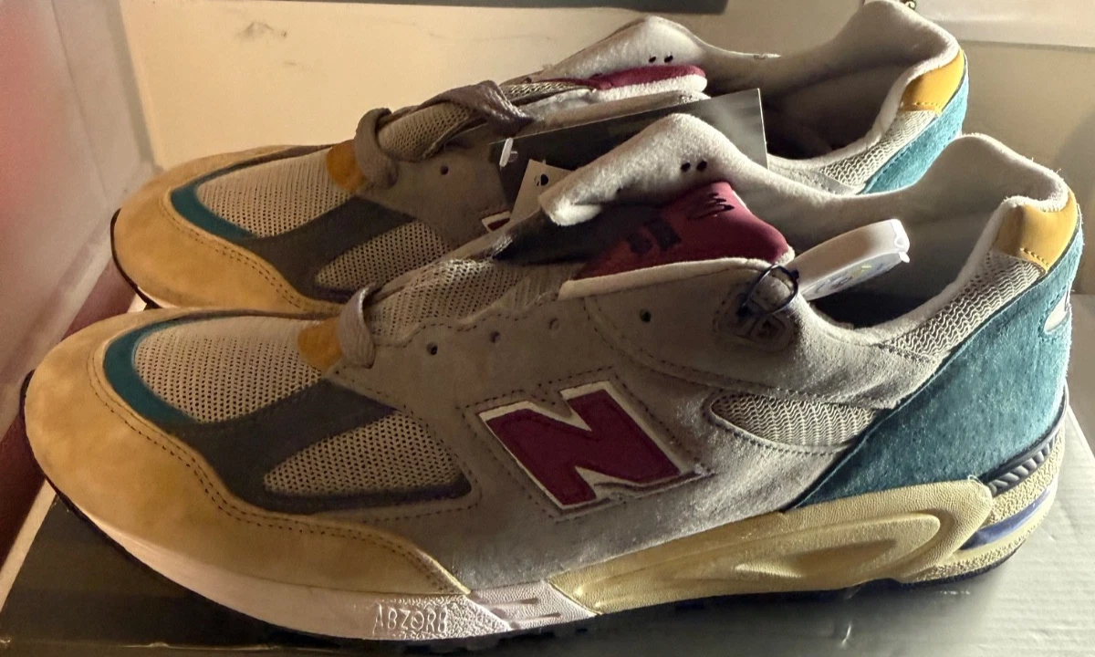 New Balance 990v2 Made in USA Grey Multi for Sale | Authenticity