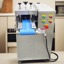 600KG/h Stainless Steel 10mm Fresh Meat Slitting Dicing One-step Forming Machine