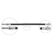 2x Bremsschlauch 24403528 hinten für BMW I3 I01