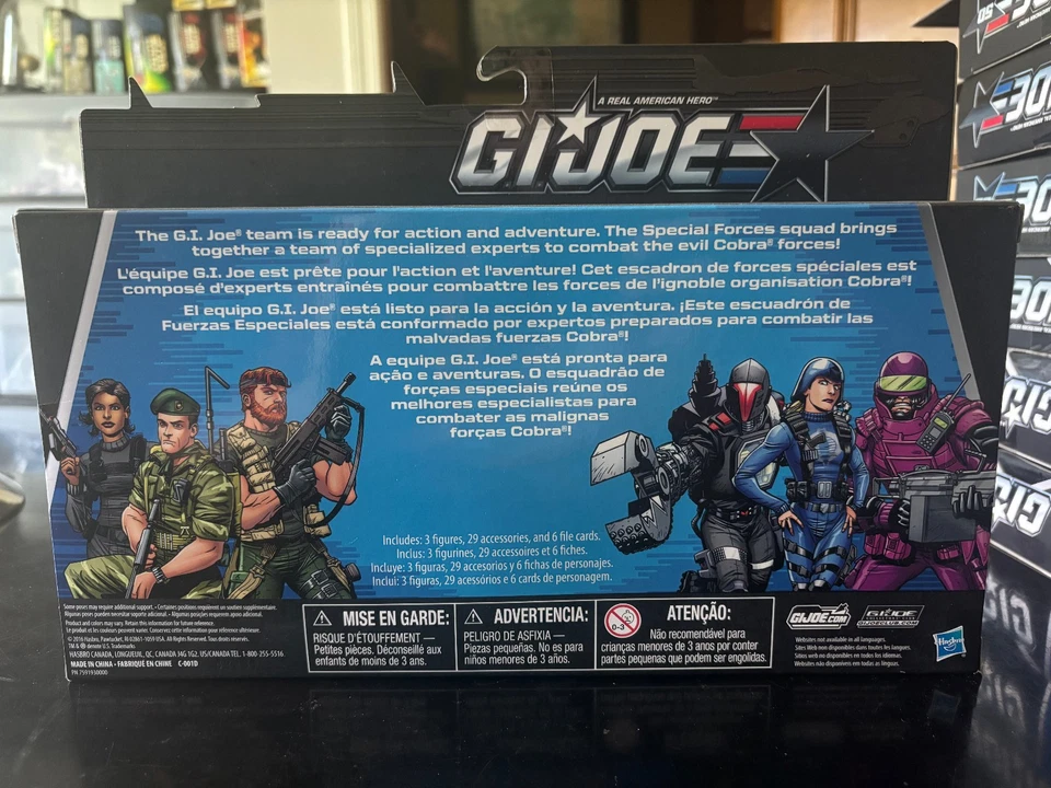 GI Joe 3.75” 50th Special Forces Outback, Falcon, Shooter Foto 2 de 2