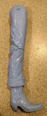 1975 Marx JWA Quick Draw Johnny West Blue Right Leg Nice Condition 