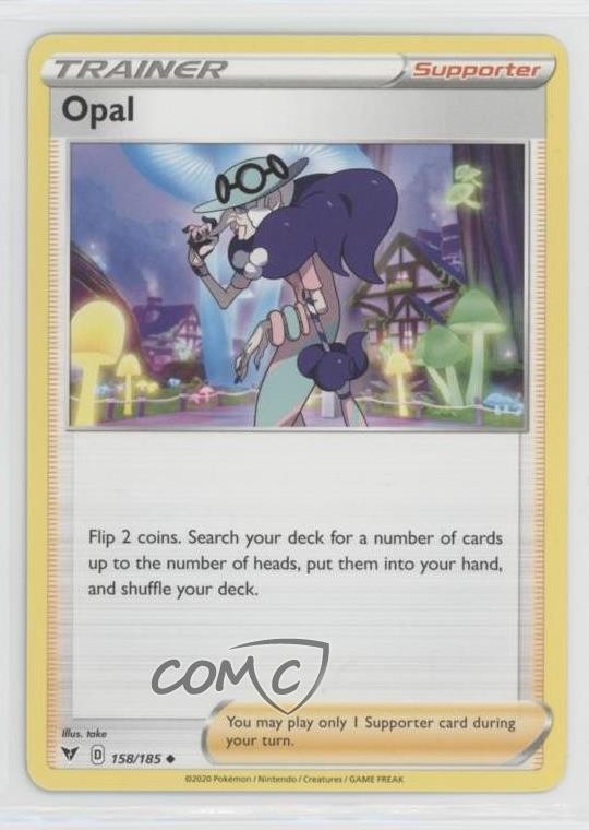 Opal Pokémon Sword & Shield Vivid Voltage #158 0m72