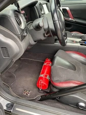 Fire extinguisher bracket for Nissan GT-R R35 left side seat