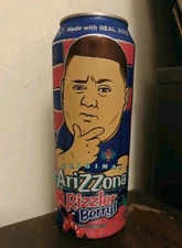 AriZona The Rizzler Berry Soda Drink Can 22 oz. Big Can Brand New 2025 Limited 