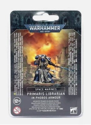 Space Marines Primaris Librarian in Phobos Armour Warhammer 40k