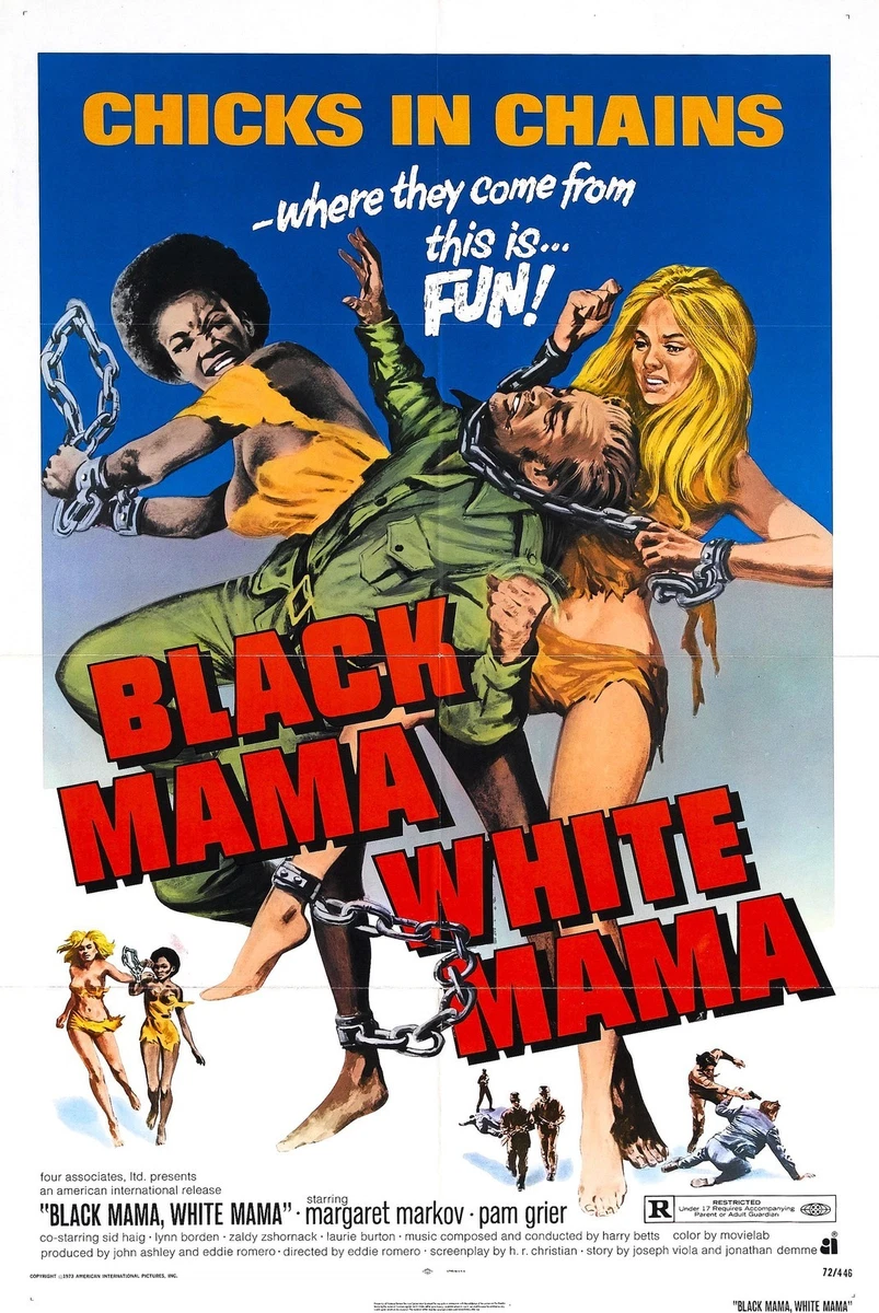 BLACK MAMA WHITE MAMA Movie Poster Exploitation XXX Sex | eBay