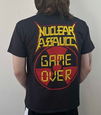 美品 RATS BLOCK ATOMICK SHIRT XL ブラック ボックス Nuclear Assault - Game Over (B&C) T-Shirt Black (Gildan) anthrax