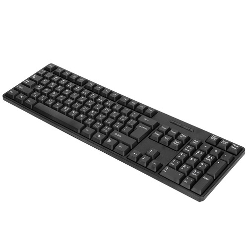 High-Quality PC Keyboard Arabic English Bilingual Mechanical - Photo 2/22