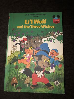 ''Li'l Wolf and the Three Wishes'' Walt Disney's Wonderful World of Reading c1984