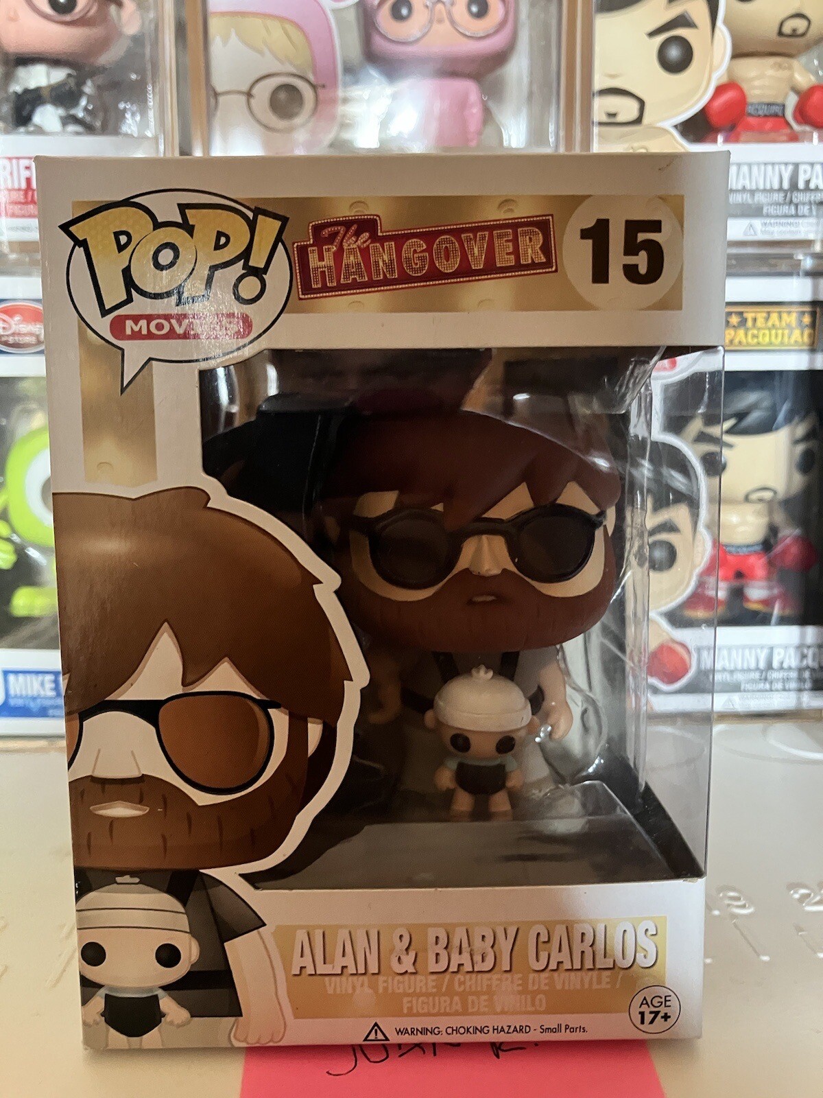 Funko Pop The Hangover Alan &Amp; Baby Carlos