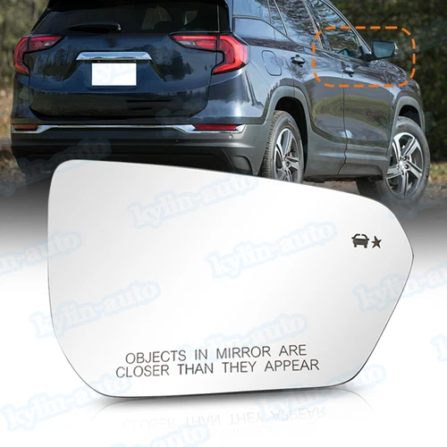 Right Heated Mirror Glass Blind Spot For Chevrolet Equinox/GMC Terrain 2018-2022