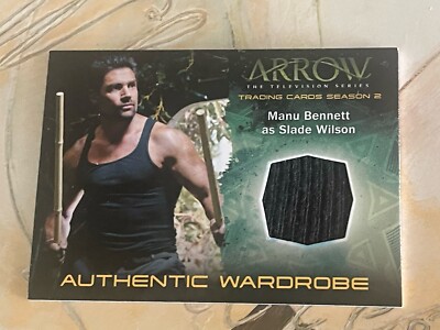 ARROW Season 2: Manu Bennett as Blade Wilson M15 Wardrobe Card 2015 Cryptozoic