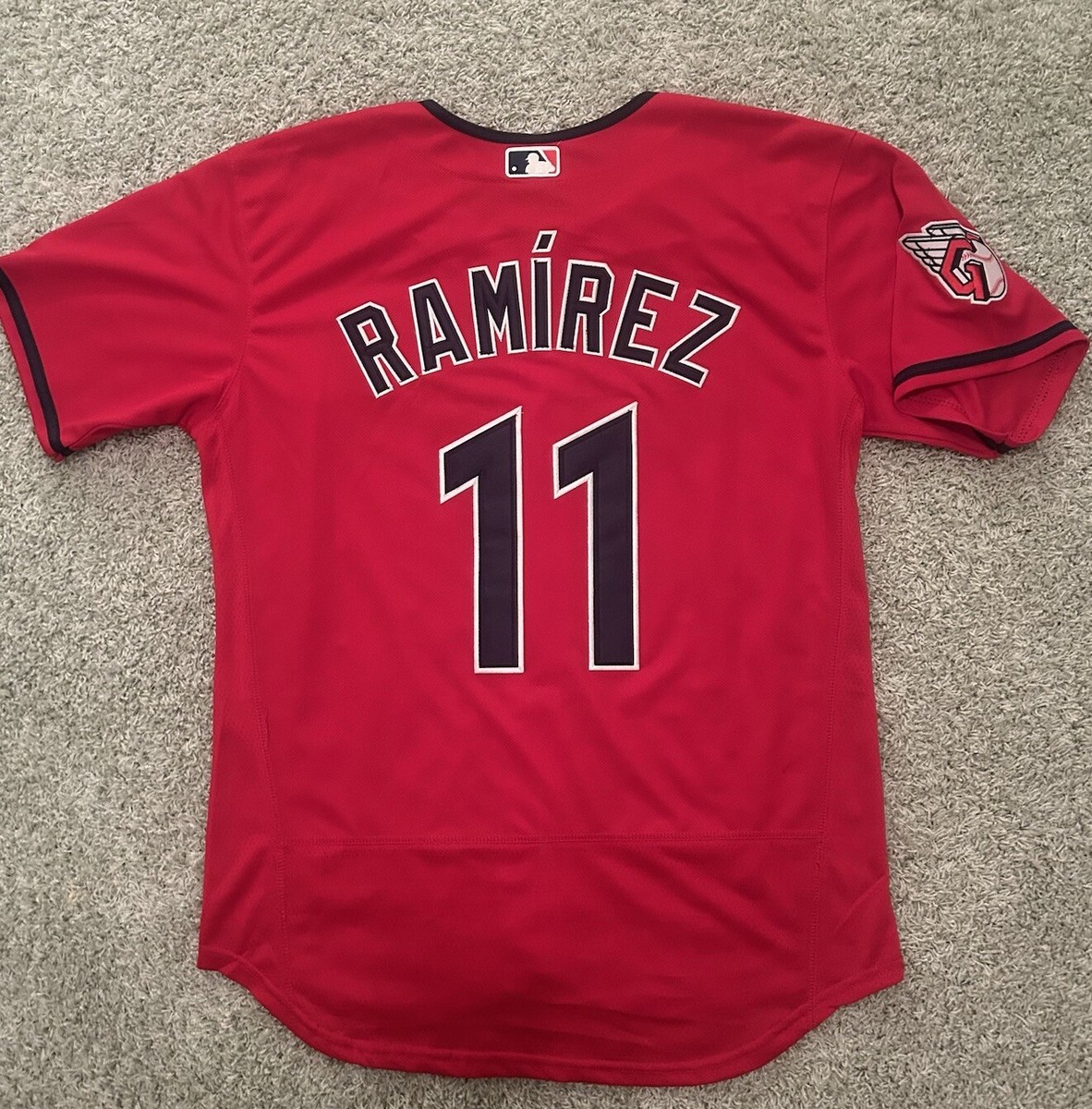 売れ筋商品|||ナイキ カットソー トップス レディース Women's Jose Ramirez White Cleveland Guardians  Replica 2.0 Player Jersey White Men's Cleveland Guardians José Ramírez Nike White Replica