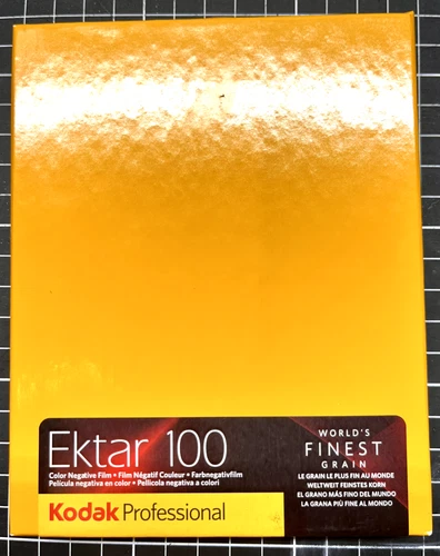 Kodak 4 x 5" Ektar 100 Color Negative Film (10 Sheets)