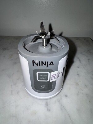 Ninja Blast 18oz Portable Blender- White-  Base ONLY