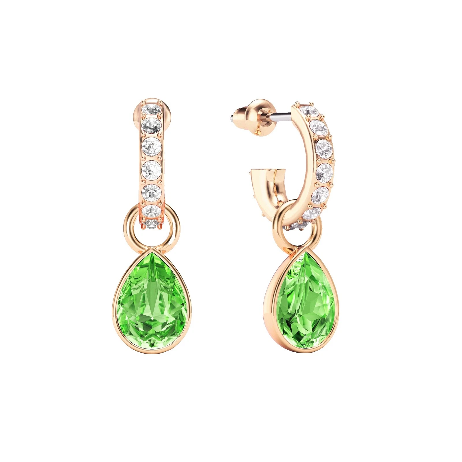 Peridot Sterling Silver Fashion Earrings
