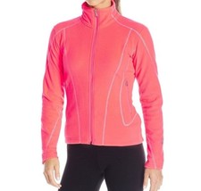  99 NWT SPYDER SzS LAWLESS FULL ZIP FLEECE JACKET BRYTE PINK/WHITE
