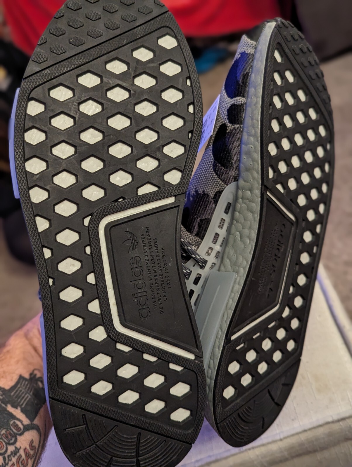 human race nmd laces