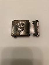 1940s Vintage Boy Scout Belt Buckle with First Class emblem on buckle 1