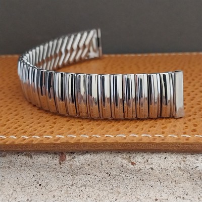 Vintage 1950s 5/8'' Stainless Steel Foster Classic Stretch Unused nos Watch Band