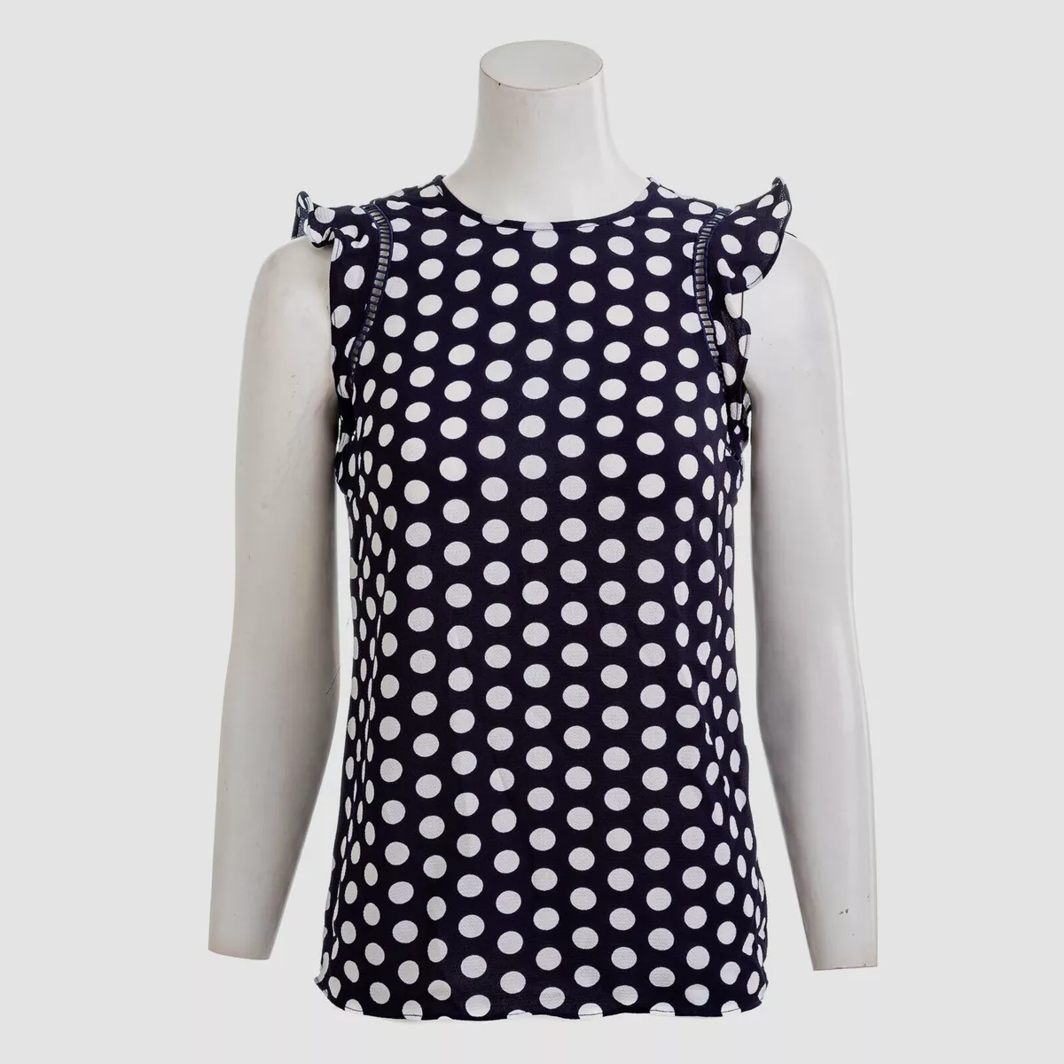 Michael kors polka dot blouse deals