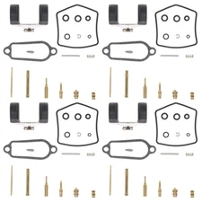 Carburetor Carb Repair Kit Jets and Floats for Honda CB350F 4-Piece Set