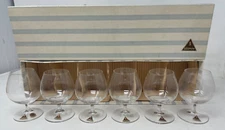 Vintage Sussmuth Germany 6 Piece Cordial Brandy Cognac Aperitif Glassware Set