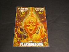 PLEASUREDOME NOV 1994 OLDSKOOL HARDCORE RAVE FLYER DREAMSCAPE HELTER SKELTER VG+