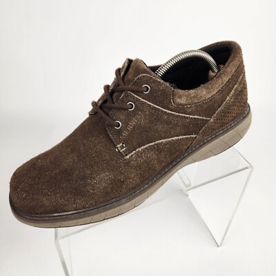 Merrell World Sport Men\'s Brown Suede Oxford Casual Shoes - Size 10 Merrell World Vue Mens Shoes Brown Suede Lace Up Casual  main image 4
