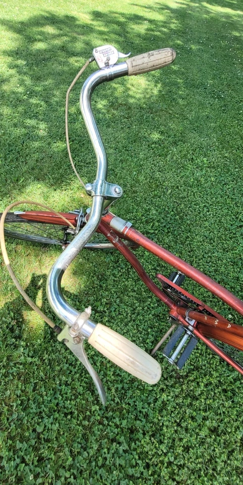 Bicicleta masculina vintage Hercules, feita na Inglaterra - Imagem 4 de 4