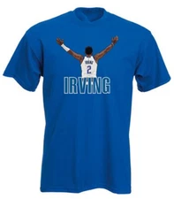 Kyrie Irving Dallas Mavericks Mavs Pic Long Short Sleeve T-Shirt