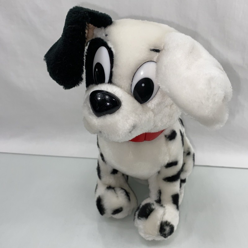 Applause Disney 101 Dalmatians Patch Dog Plush 10” Vintage Red Collar Spots
