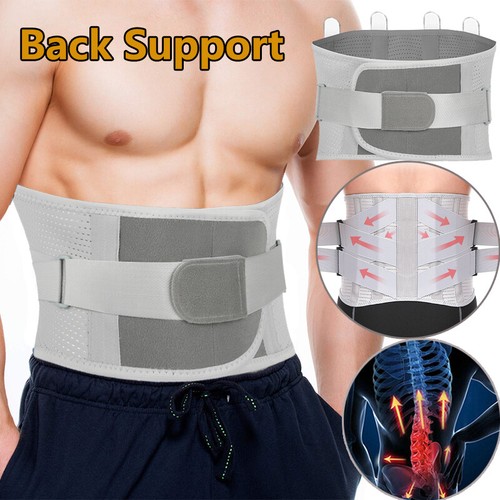 Abdominal Binder Umbilical Hernia Belt Waist Back Compression Bandage Support XL - Picture 4 of 19