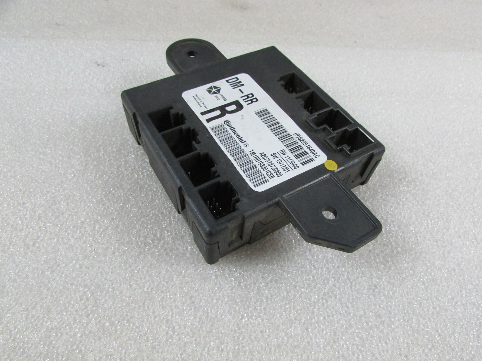 Maserati Quattroporte, RH, Right Rear Door ECU Module, Used, P/N 670038648