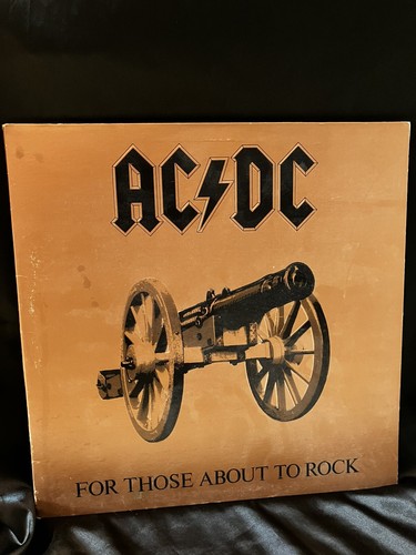 AC/DC For Those About To Rock Vinyl LP 1981 First Pressing ? Atlantic ...