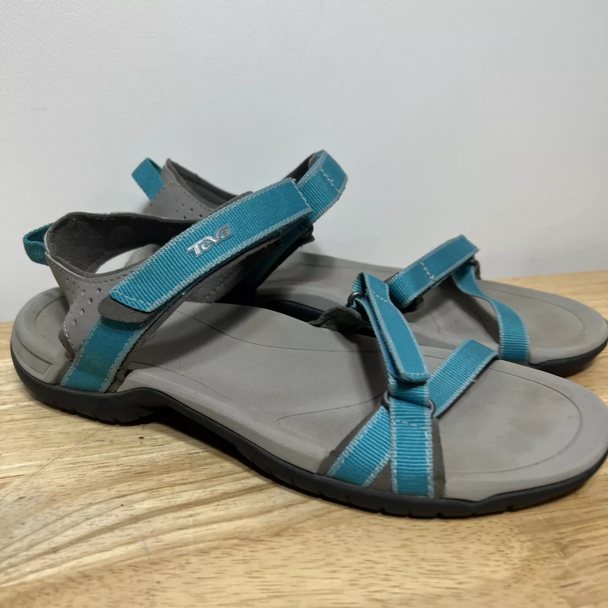 Teva teal sales sandals