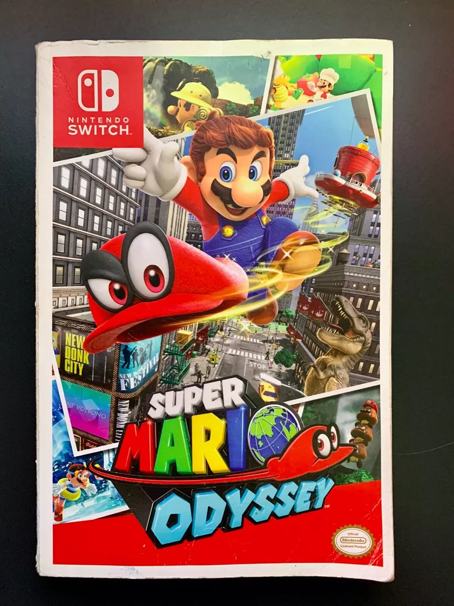 Super Mario Odyssey : Prima Official Guide NINTENDO SWITCH nes STRATEGY  BOOK