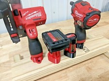 Combo Pack: Milwaukee M12 Tool  Battery Holder, 3D Printed w/ Screws